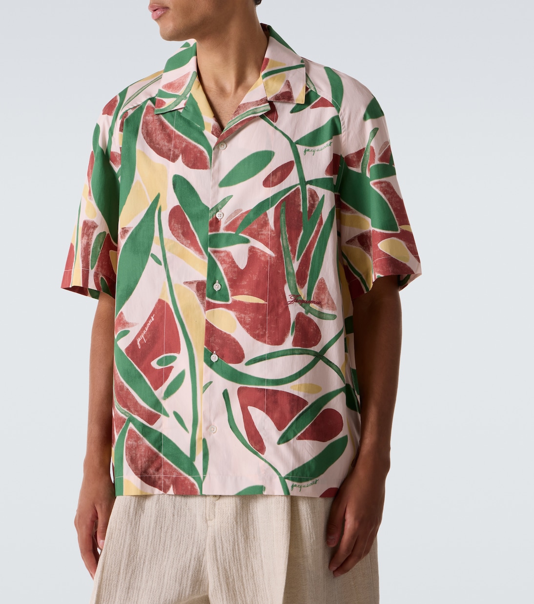 Fonccio cotton poplin bowling shirt | Jacquemus