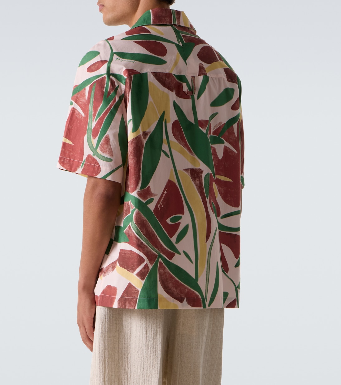 Fonccio cotton poplin bowling shirt | Jacquemus