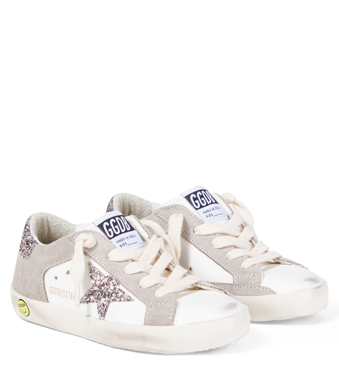 Super-Star leather and suede sneakers | Golden Goose Kids