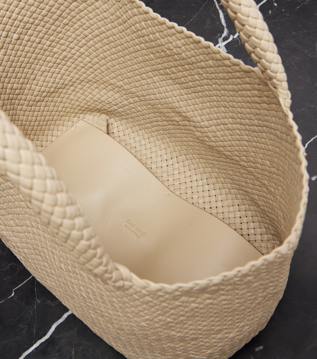 Ruth woven leather tote bag | The Row