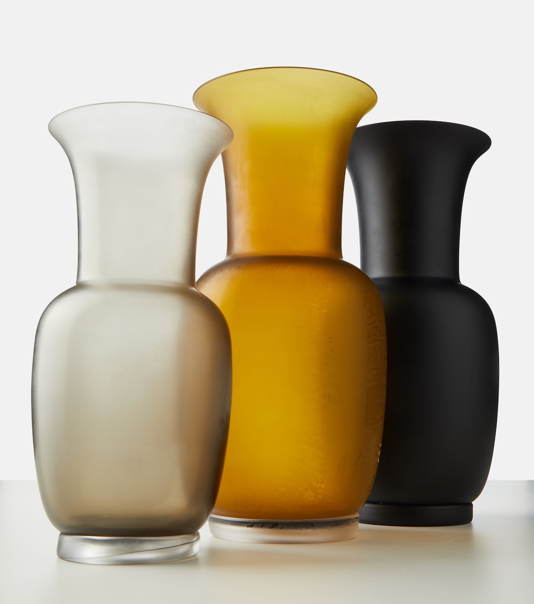 Vaso Opalino medio in vetro | Venini