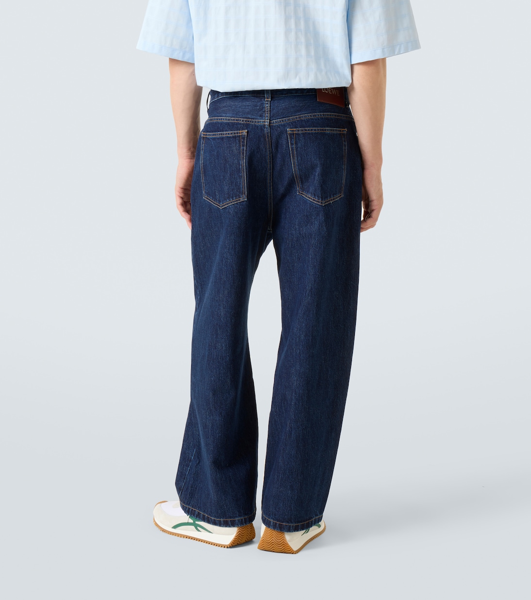 Jeans barrel de tiro medio | Loewe