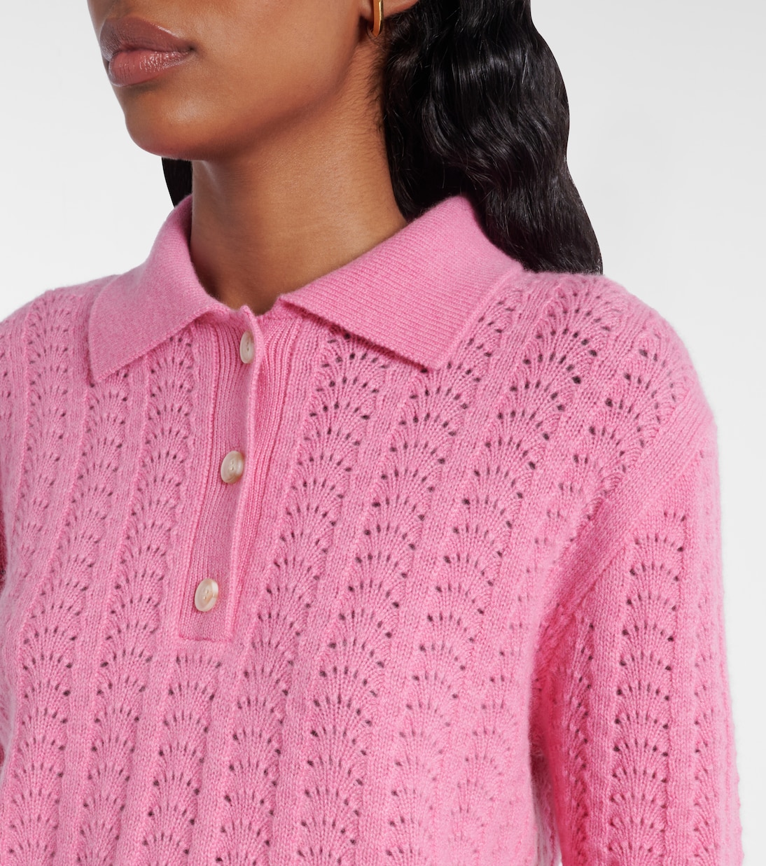 Polo Masy in cashmere | Lisa Yang