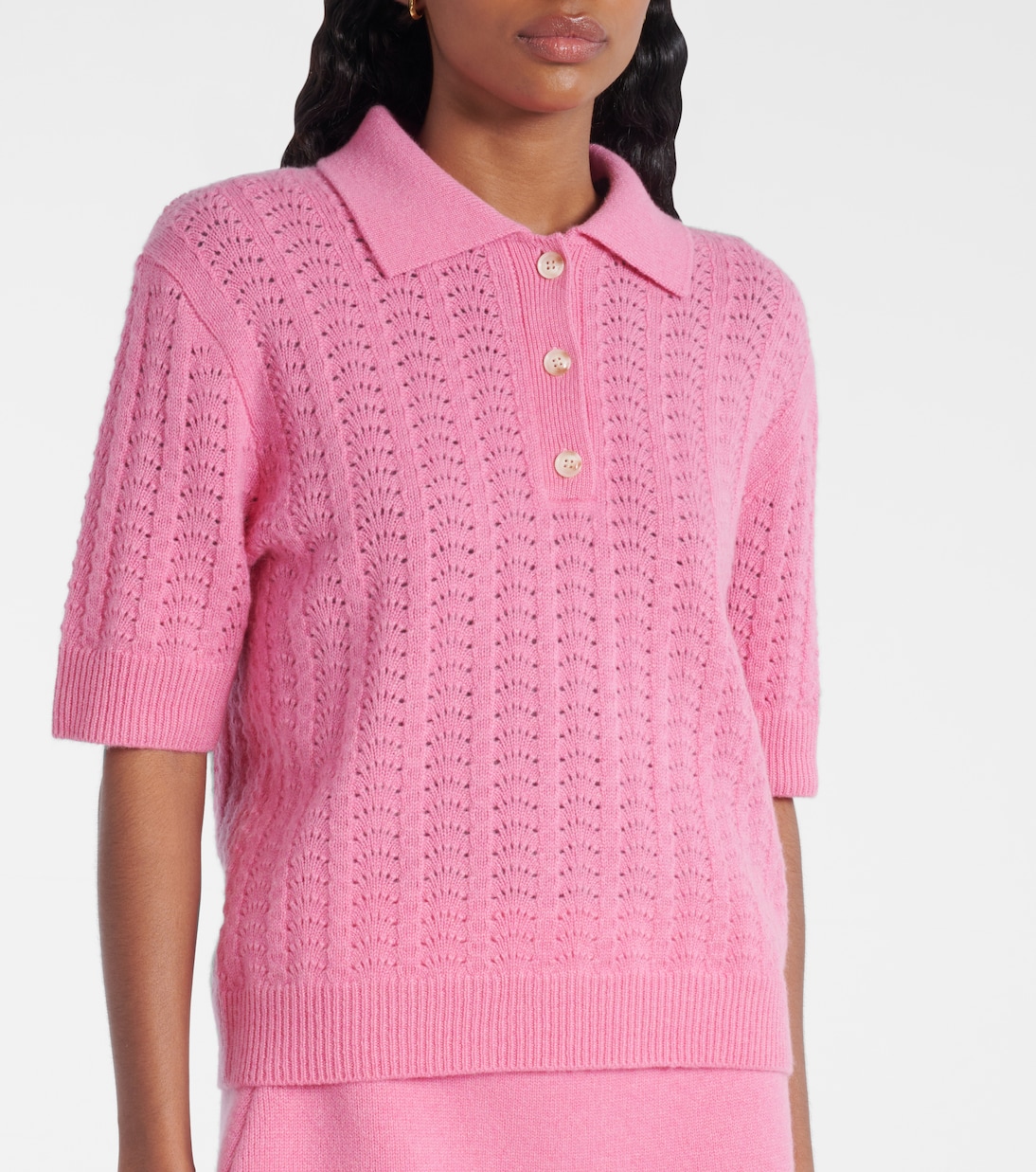 Polo Masy in cashmere | Lisa Yang