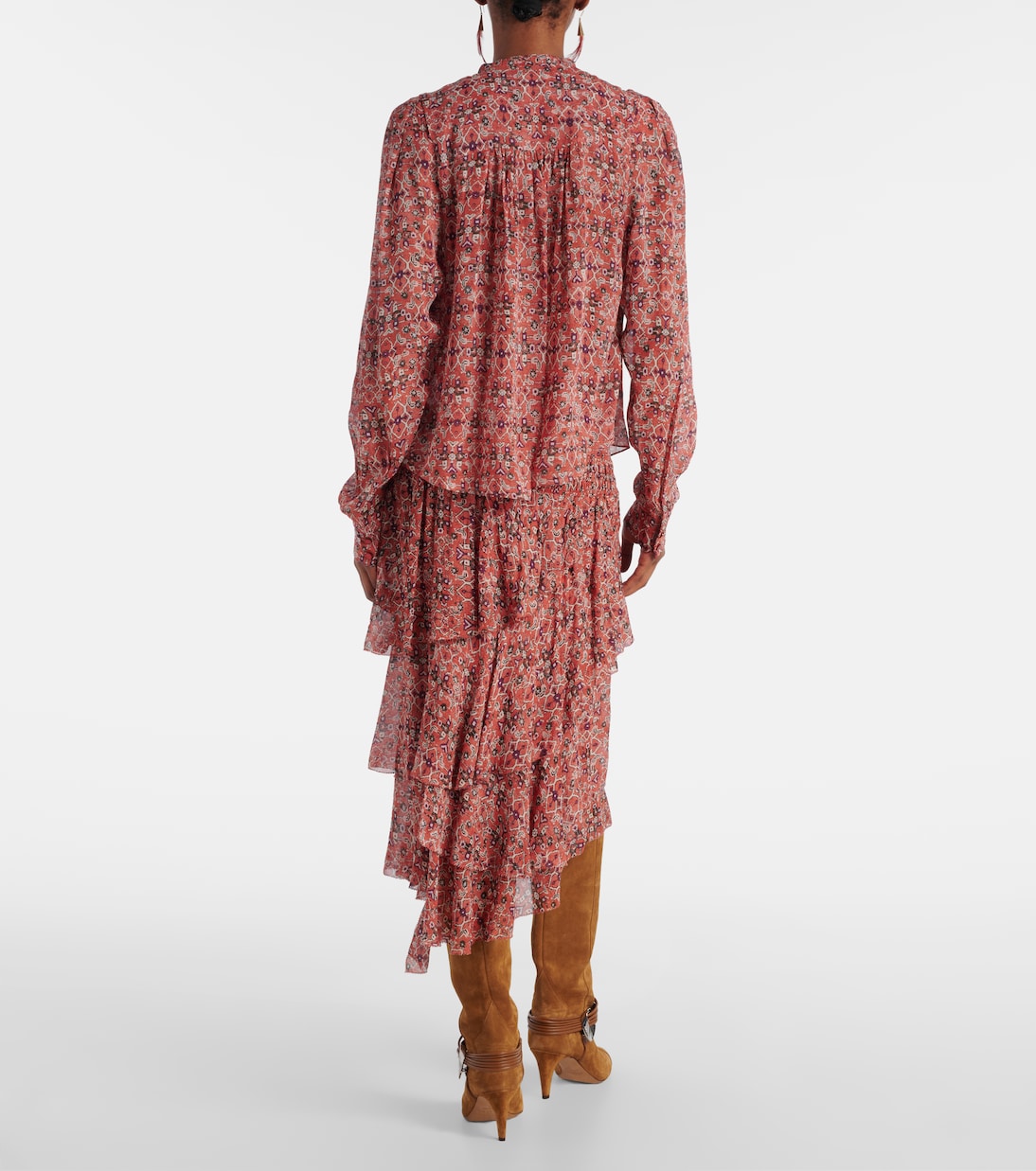 Neolin printed crêpe blouse | Marant Etoile