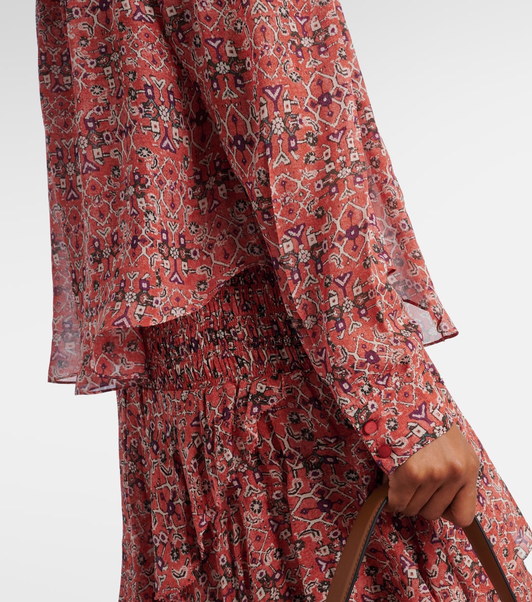 Neolin printed crêpe blouse | Marant Etoile