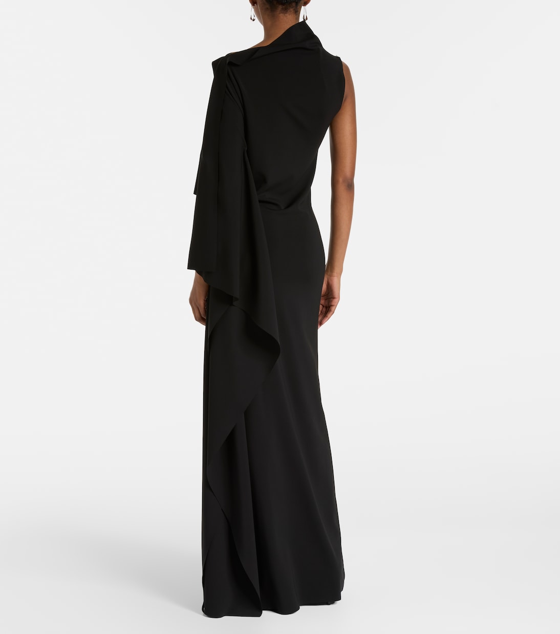 Draped asymmetric maxi dress | Sportmax