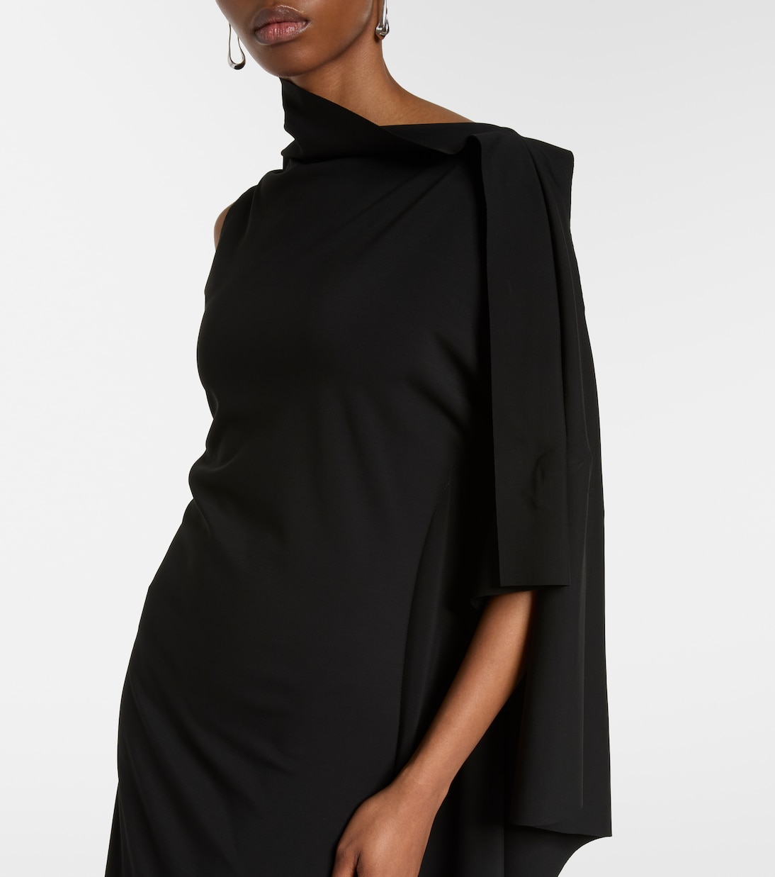Draped asymmetric maxi dress | Sportmax
