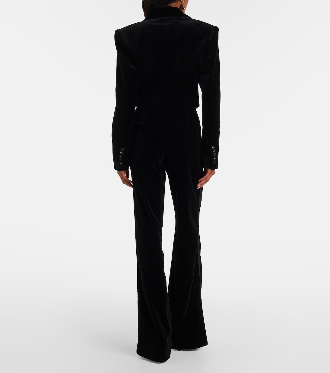 Blazer de terciopelo de algodón | Costarellos
