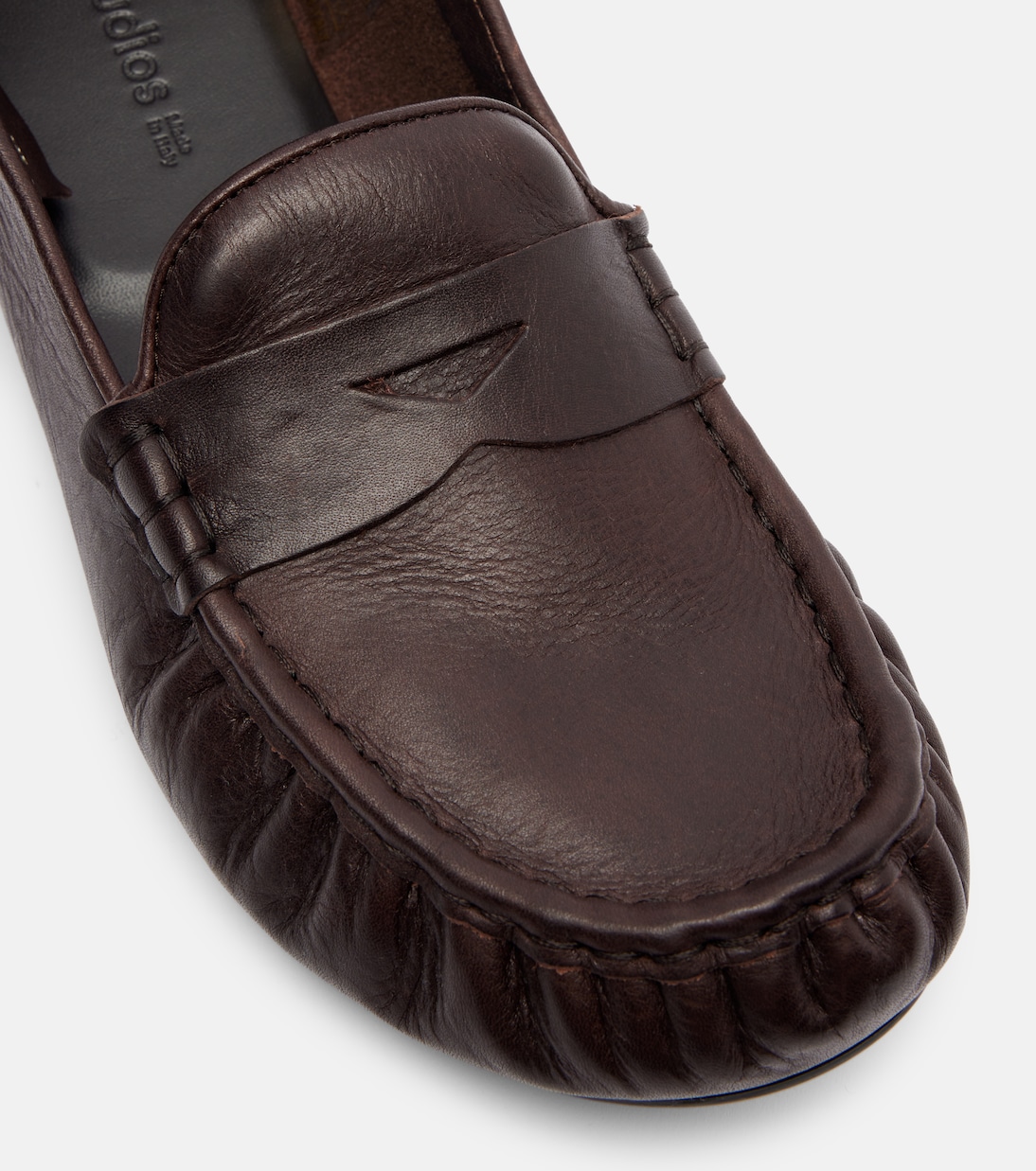 Leather penny loafers | Acne Studios