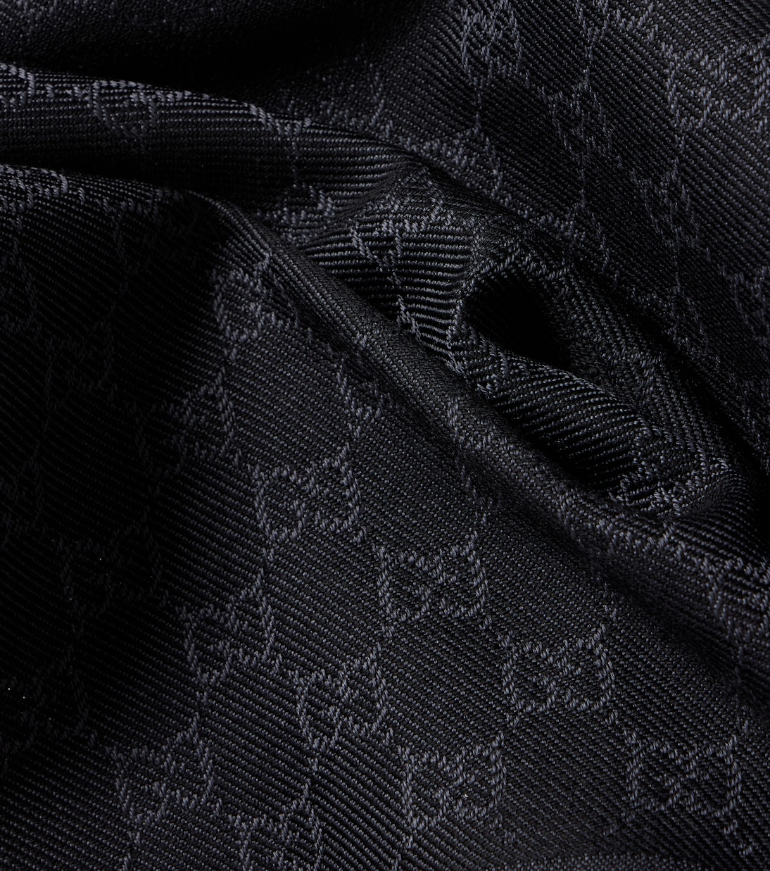 GG wool jacquard scarf  | Gucci