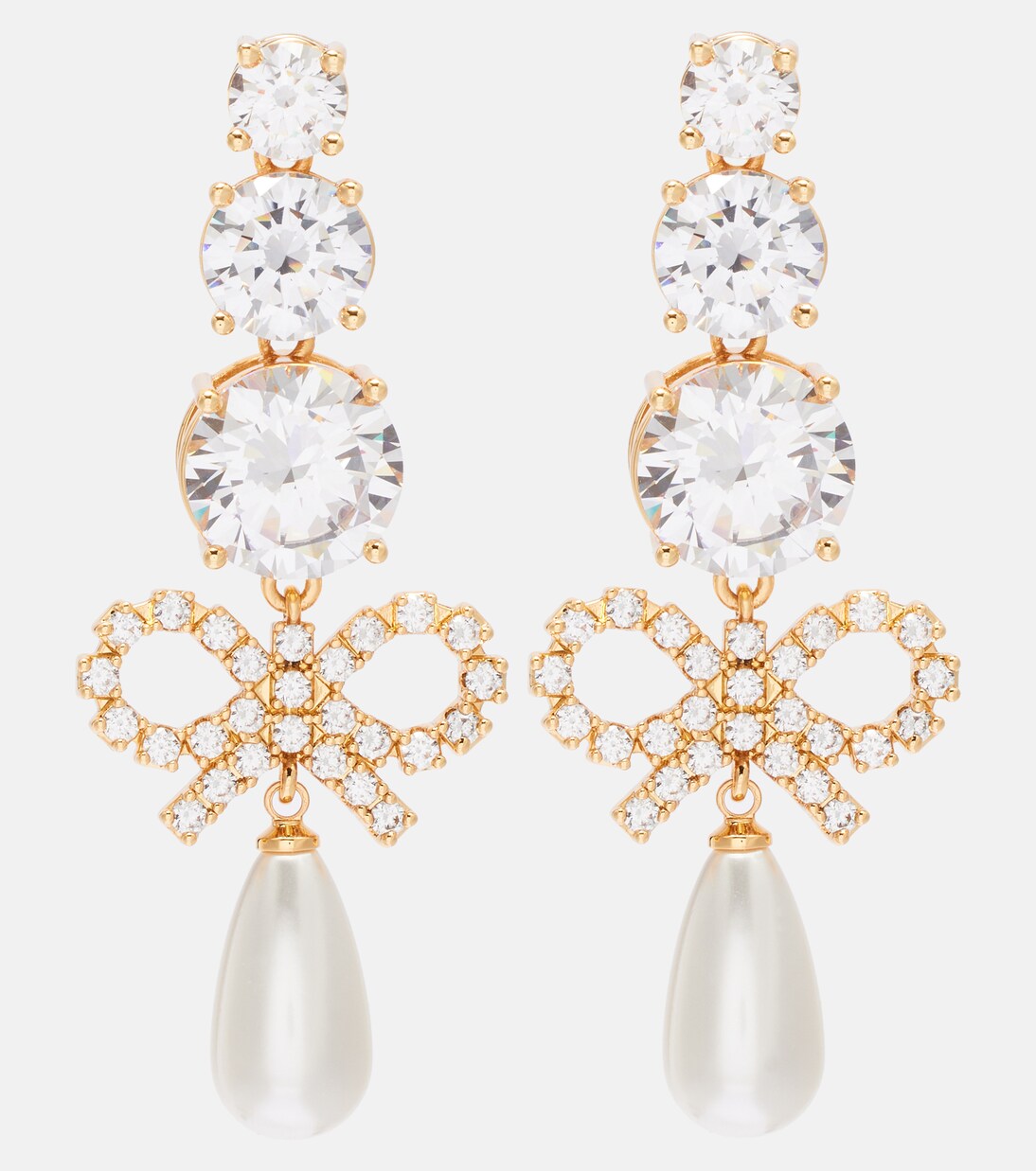 Boucles d’oreilles à ornements | Self-Portrait