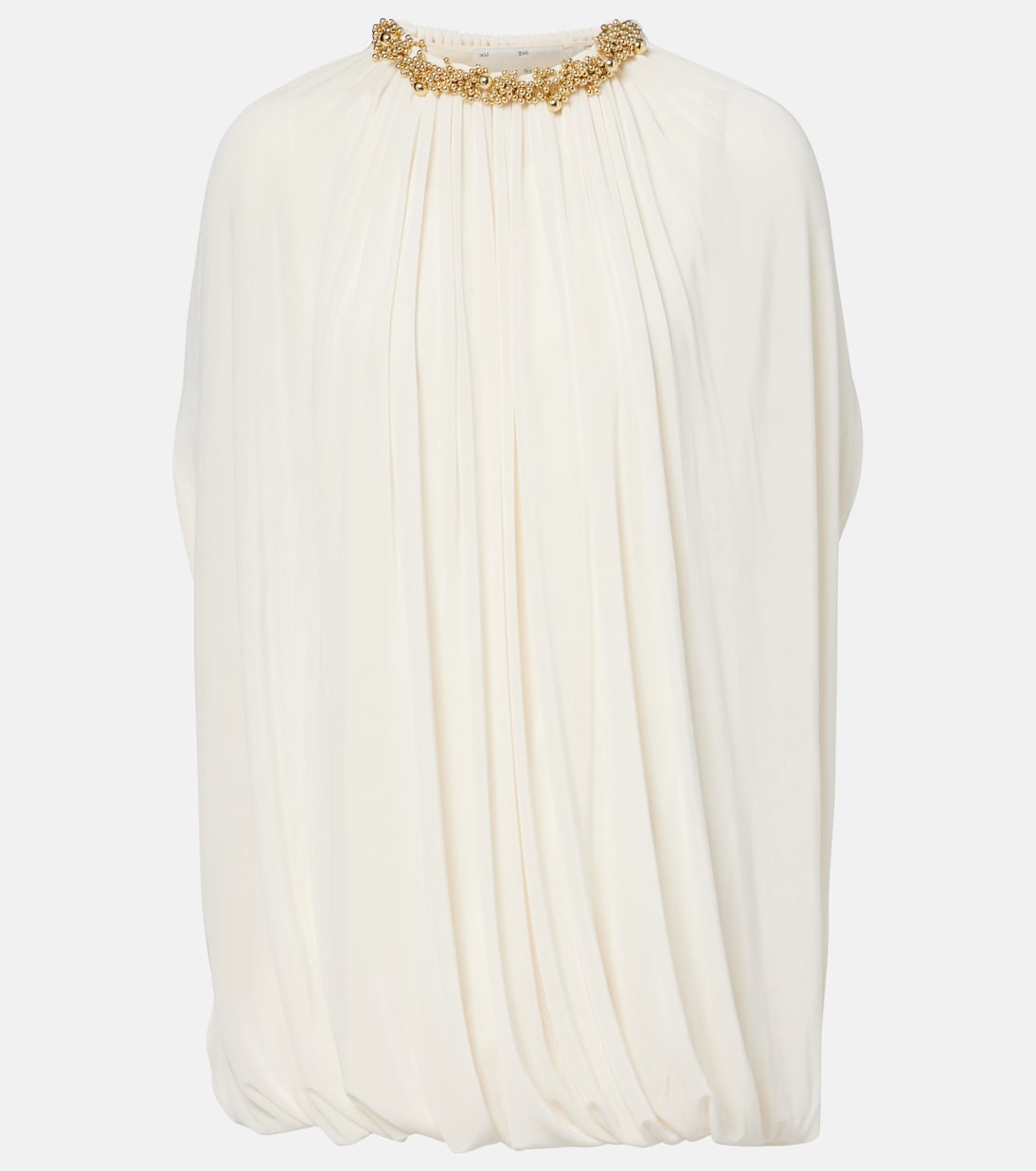 Embellished draped minidress | Xu Zhi