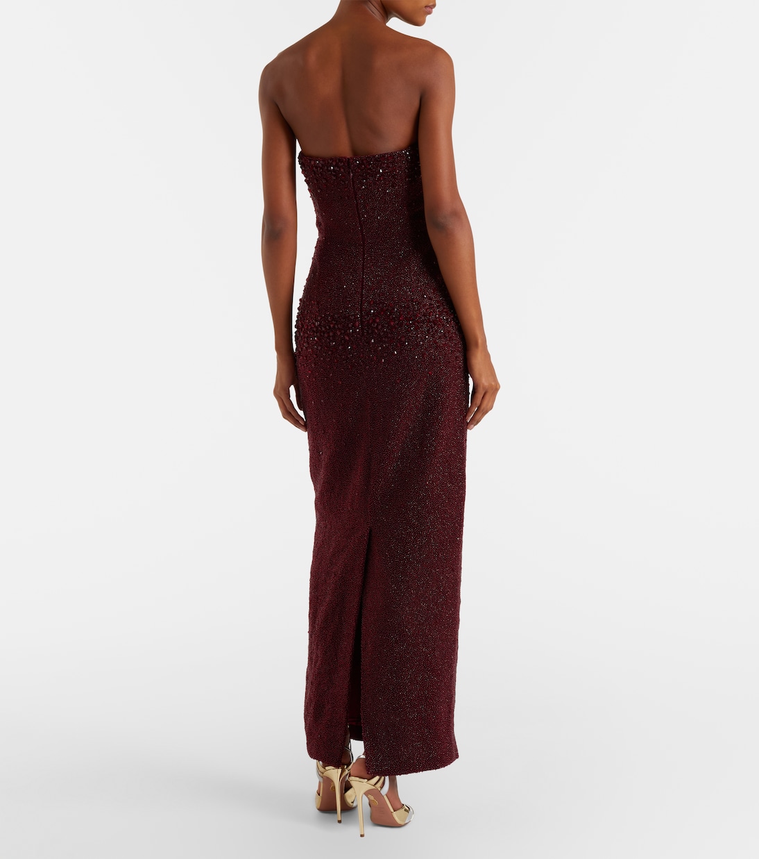 Tina embellished strapless gown | Clio Peppiatt