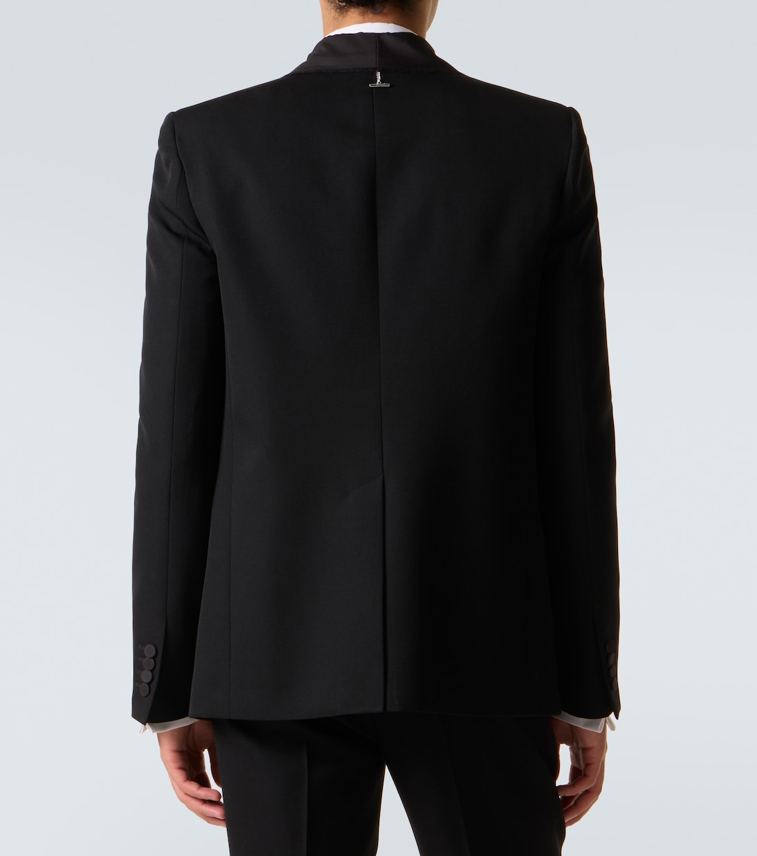 Chaqueta de esmoquin de lana virgen | McQueen