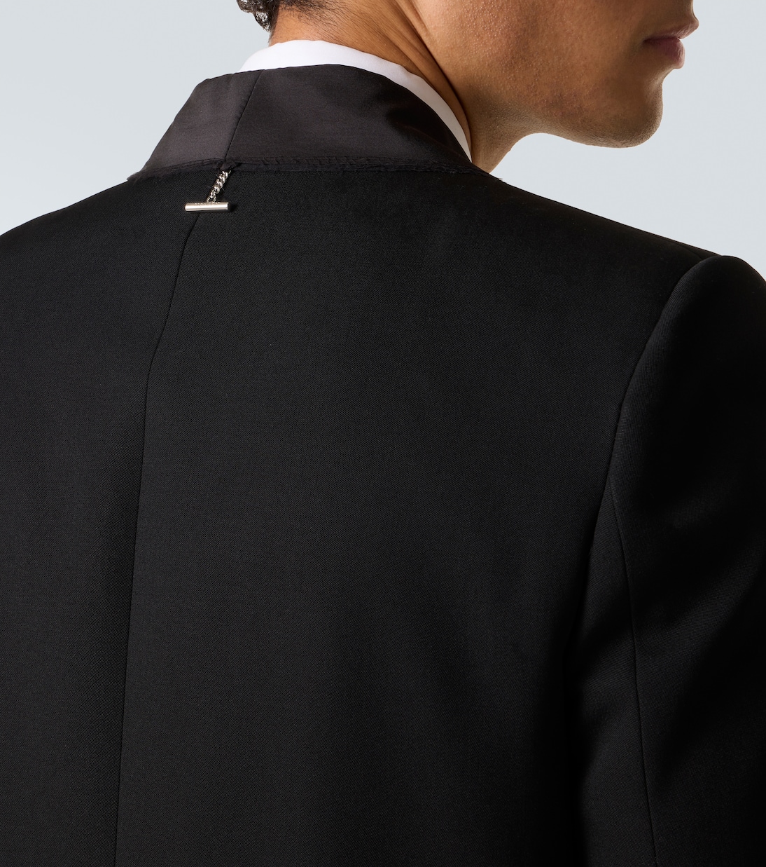 Chaqueta de esmoquin de lana virgen | McQueen