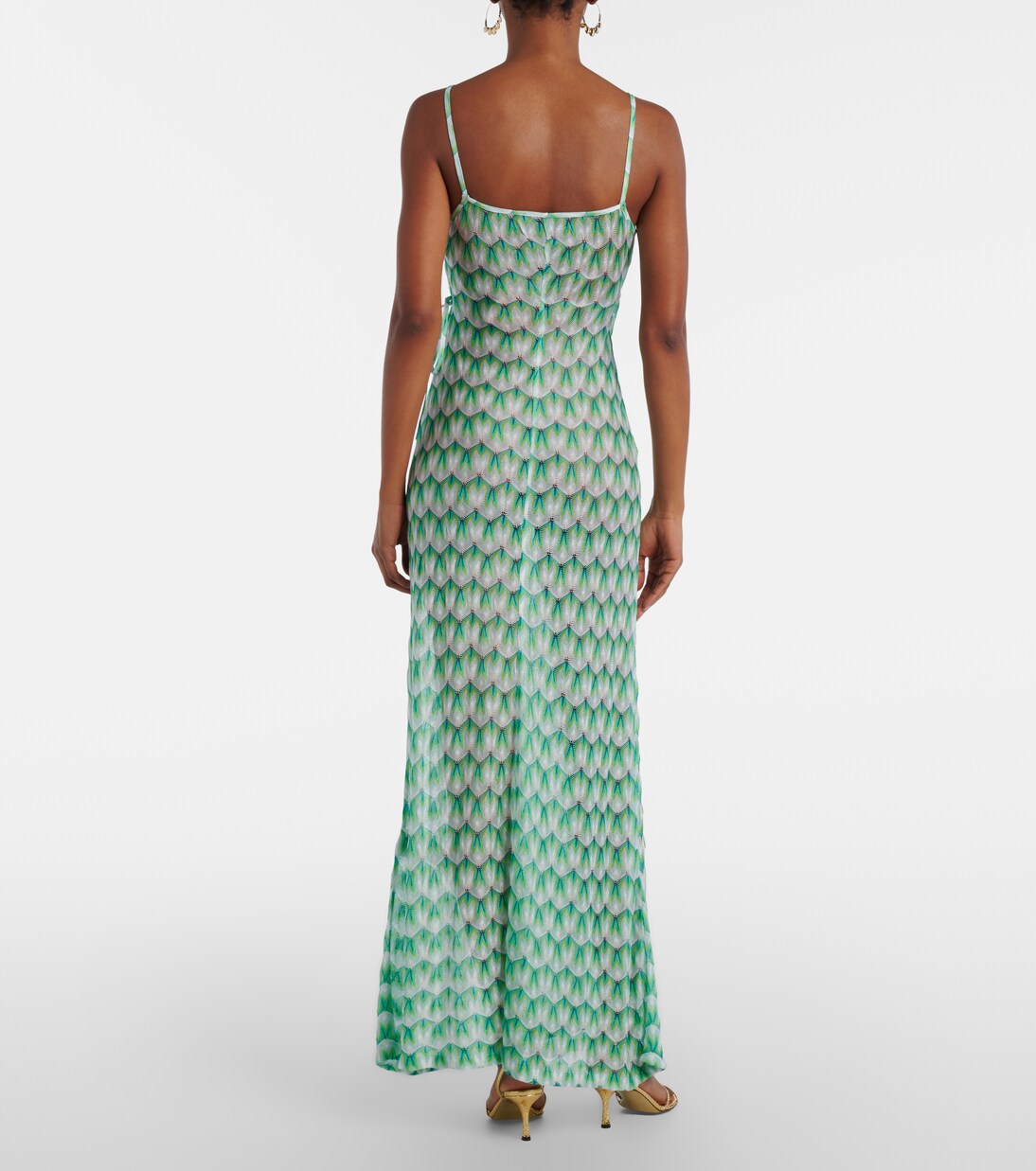 Zigzag wrap dress | Missoni