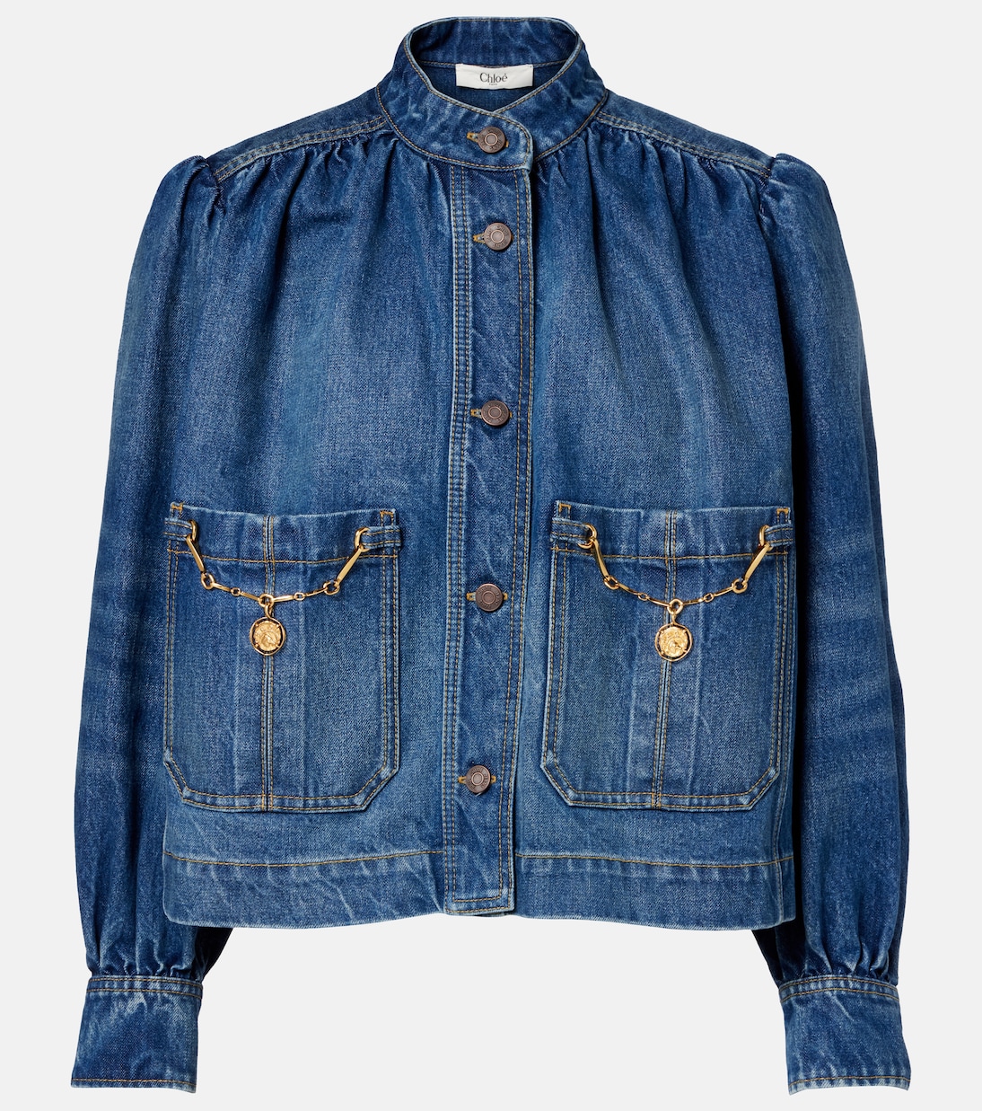 Verzierte Jeansjacke | Chloé