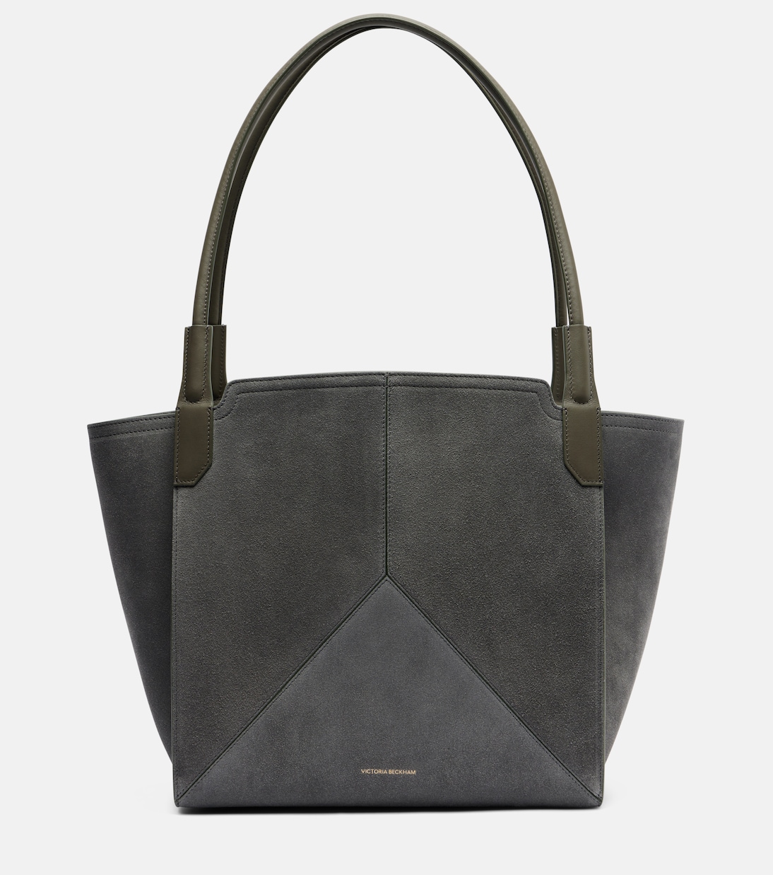 Victoria Small suede top-handle bag | Victoria Beckham