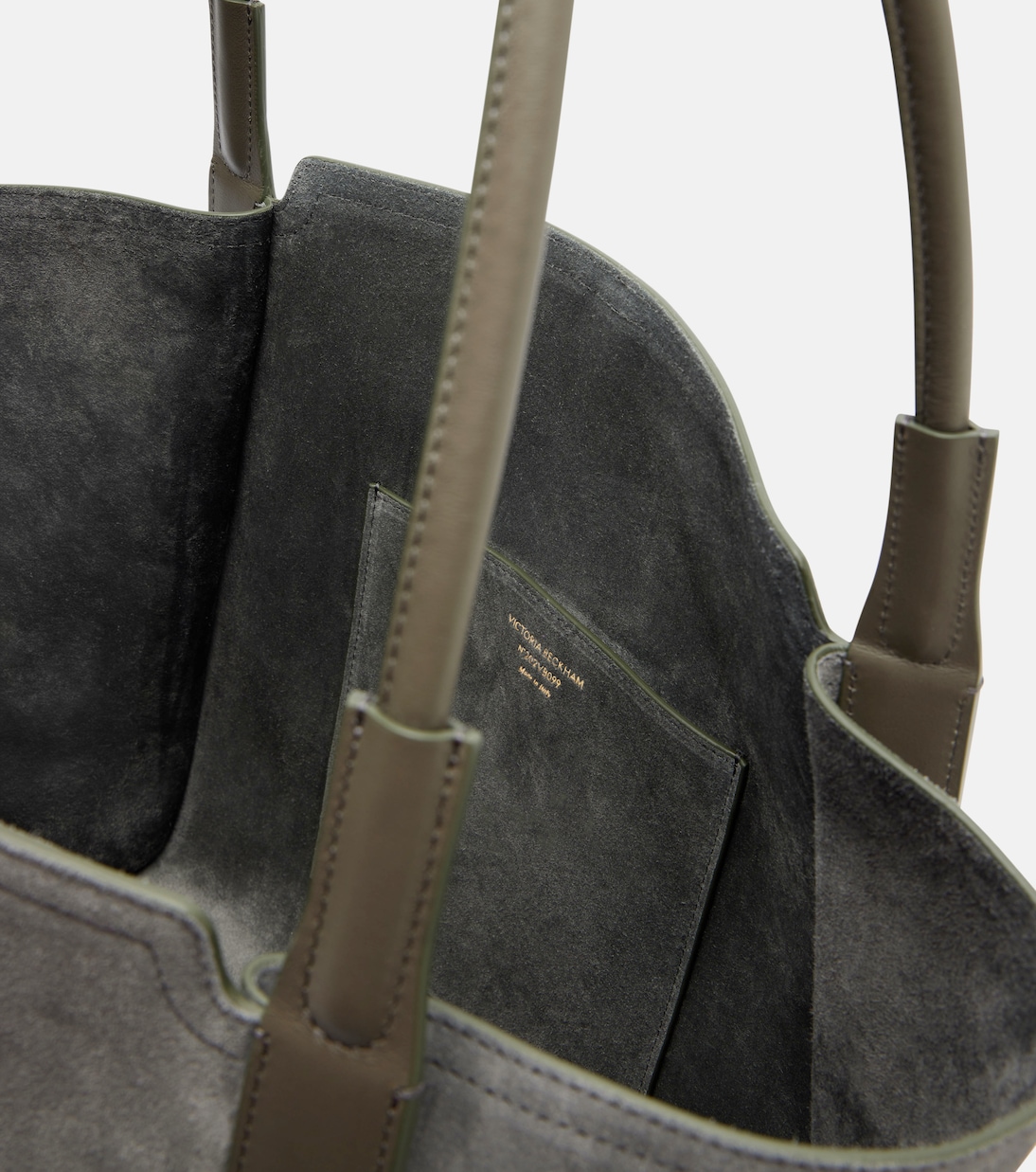 Victoria Small suede top-handle bag | Victoria Beckham