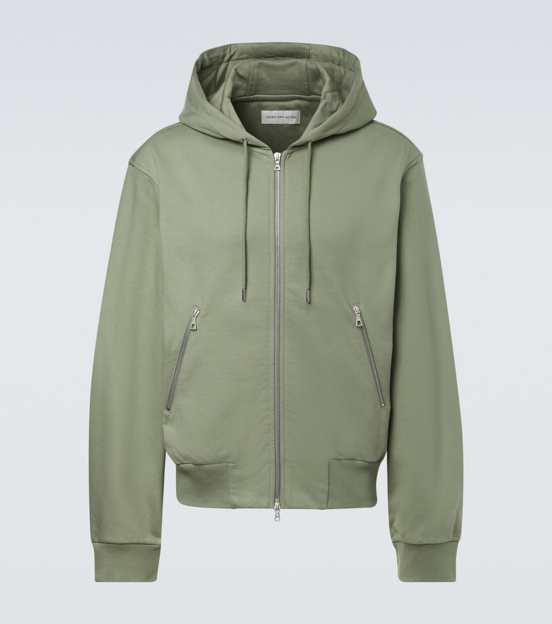 Cotton zip-up hoodie | Dries Van Noten
