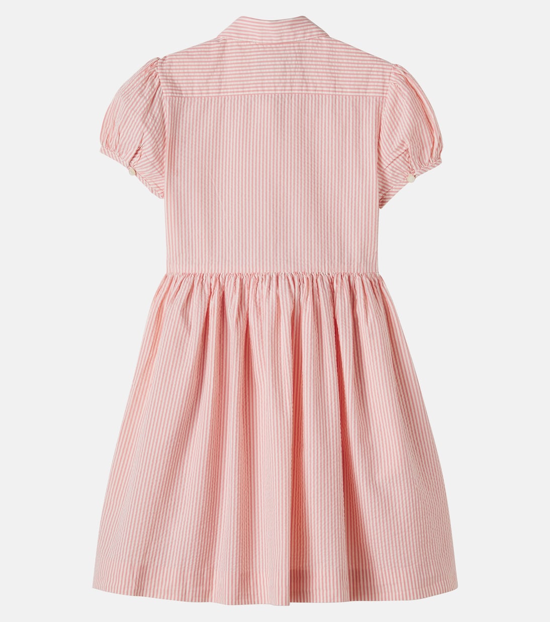 Kleid aus Baumwoll-Seersucker | Polo Ralph Lauren Kids