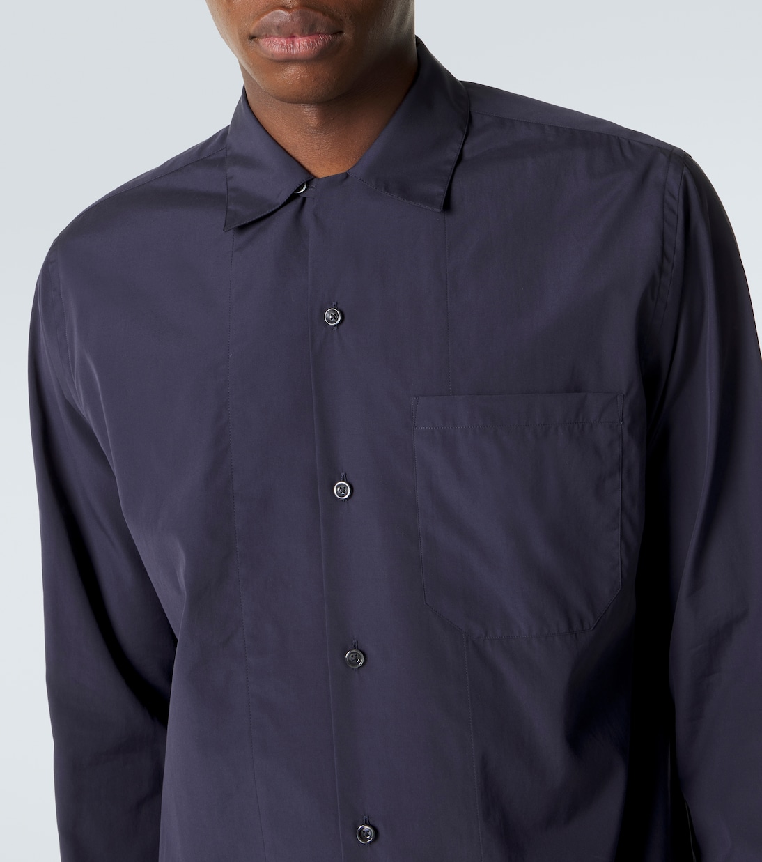 Cotton and silk shirt | Umit Benan