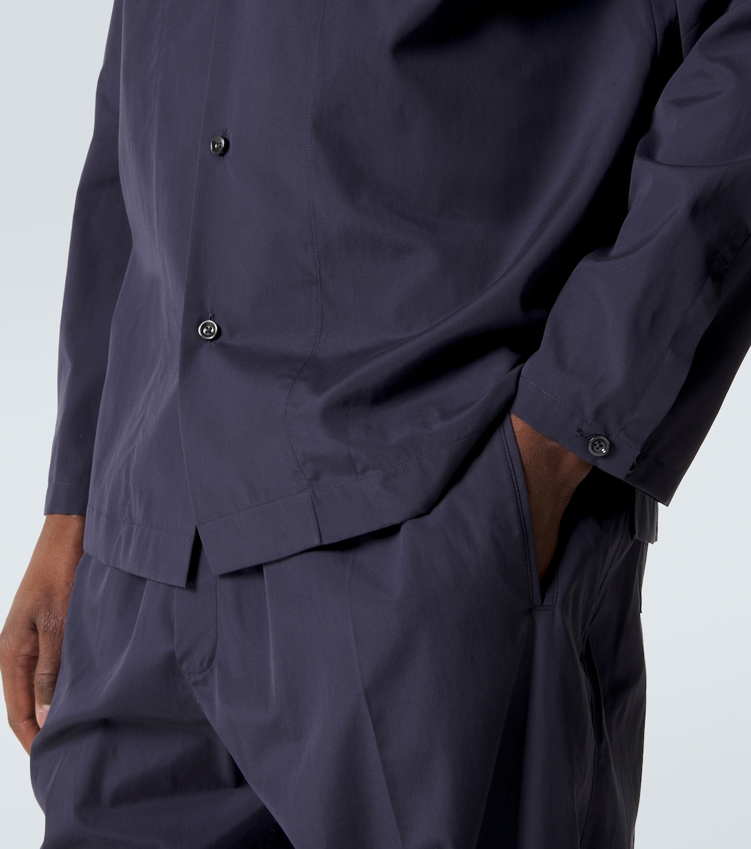 Cotton and silk shirt | Umit Benan