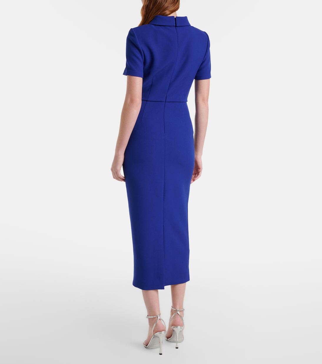 Vestido midi de crepé | Roland Mouret