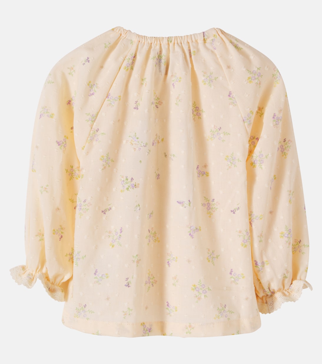 Baby Merle floral cotton blouse | Wheat
