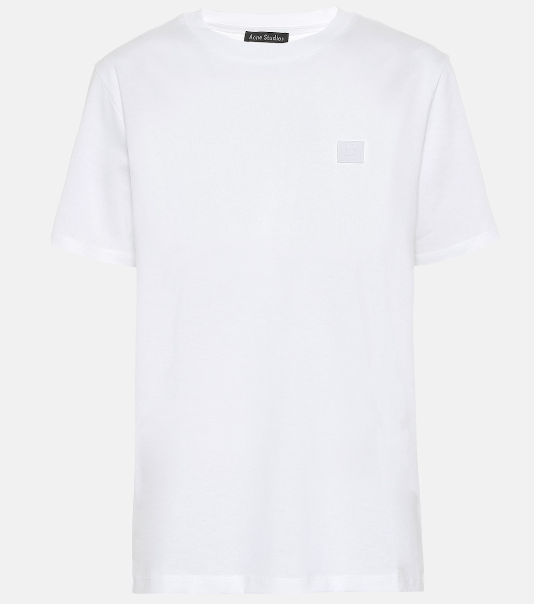 Camiseta de jersey de algodón con logo | Acne Studios
