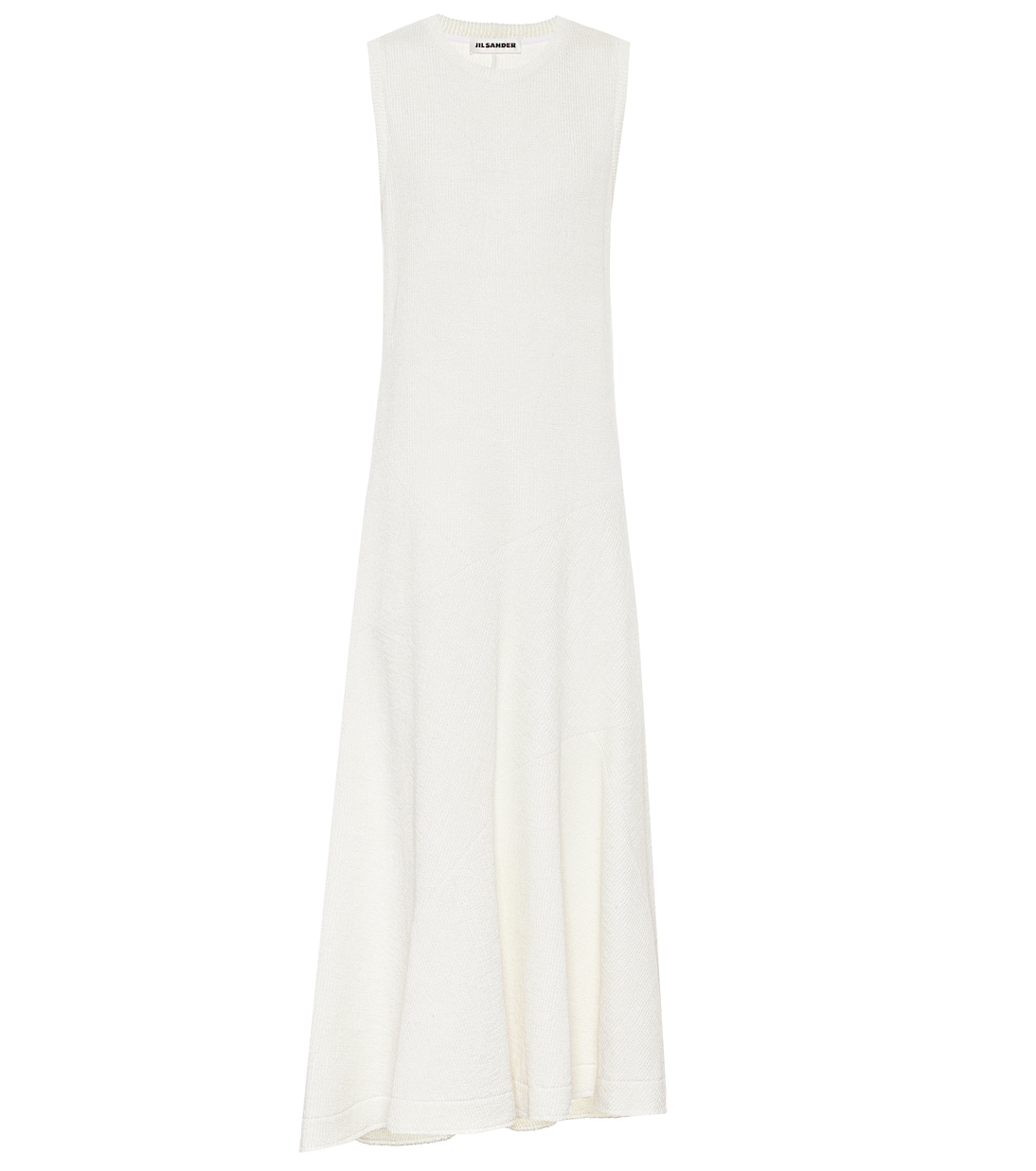 Vestido en mezcla de lino | Jil Sander