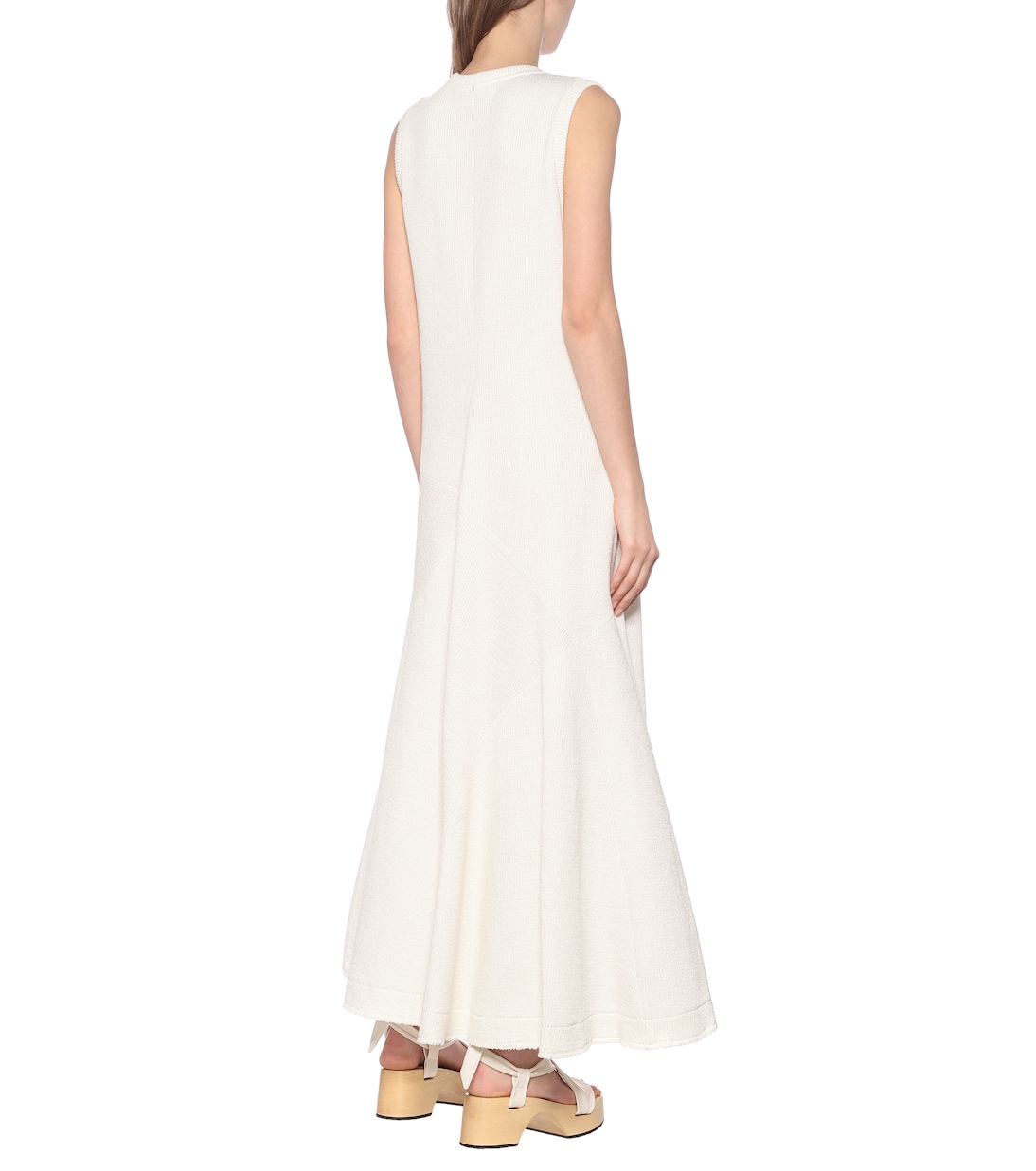 Vestido en mezcla de lino | Jil Sander