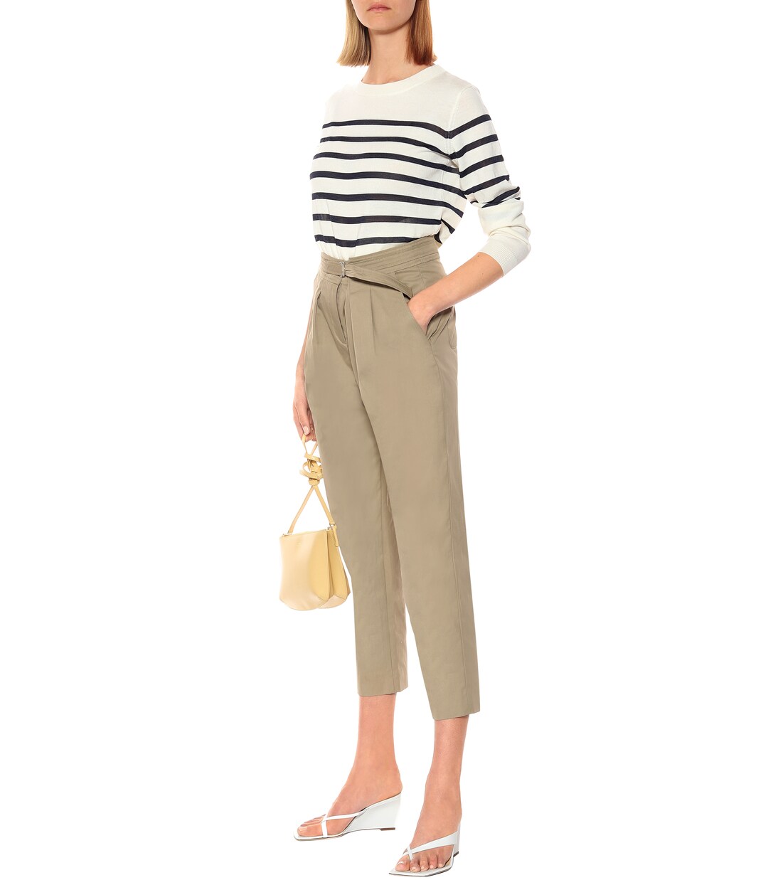 Sarah cotton-blend gabardine pants | A.P.C.