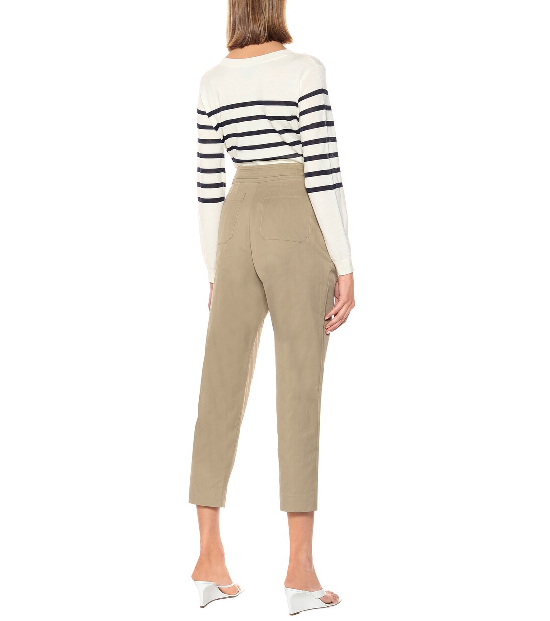 Sarah cotton-blend gabardine pants | A.P.C.