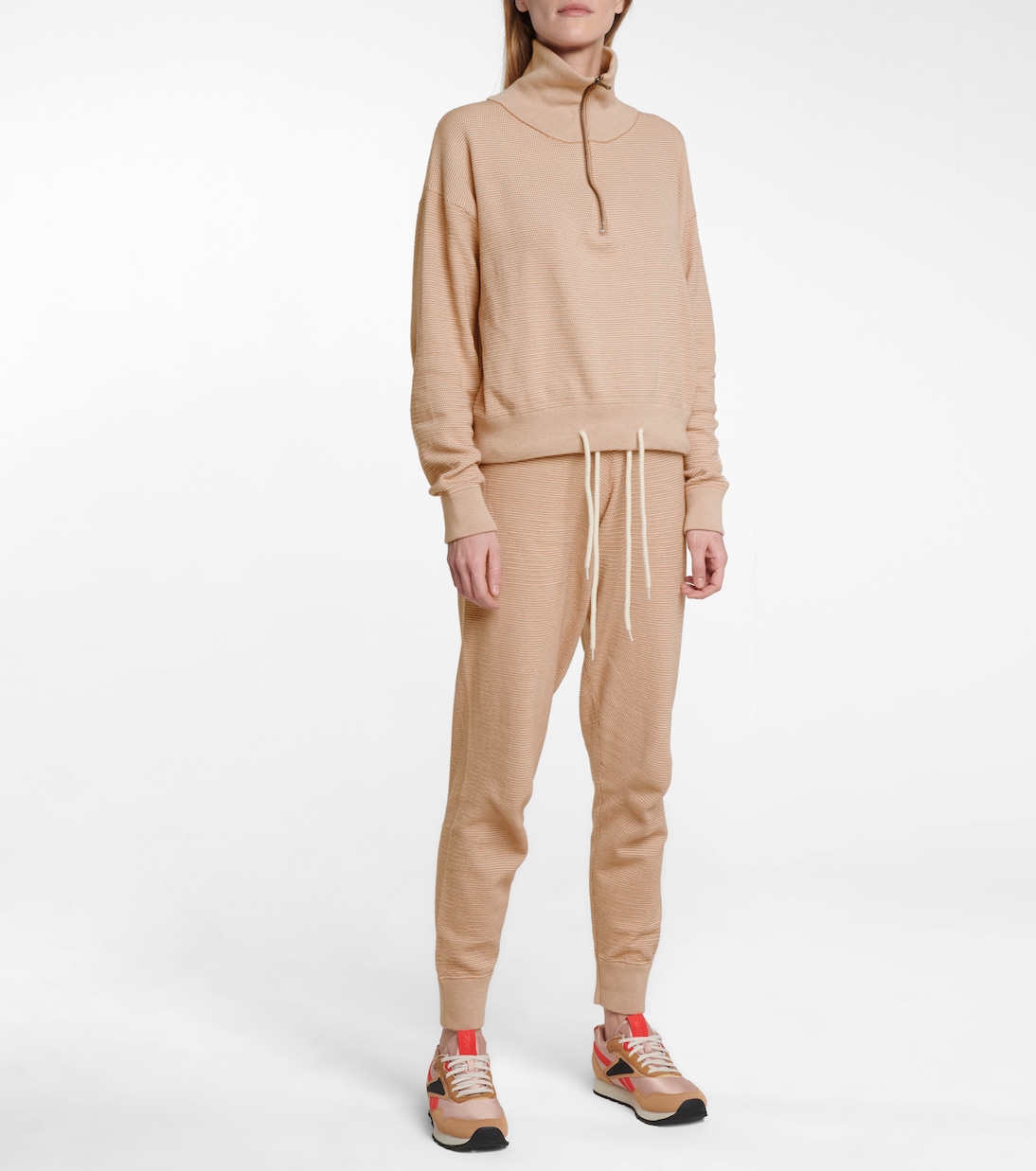 Buckingham cotton knit sweatshirt | Varley