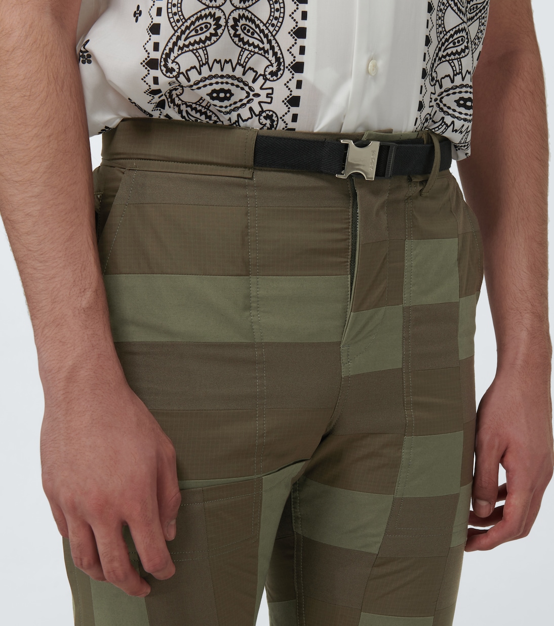 Pantalones Hank Willis Thomas Solid Mix | Sacai