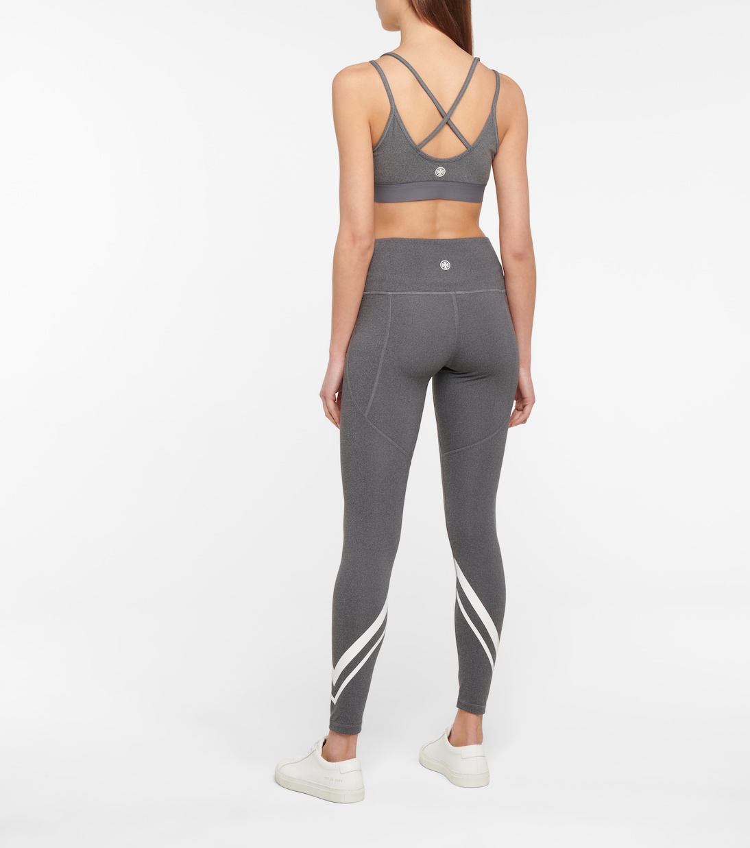 Stretch-jersey sports bra | Tory Sport