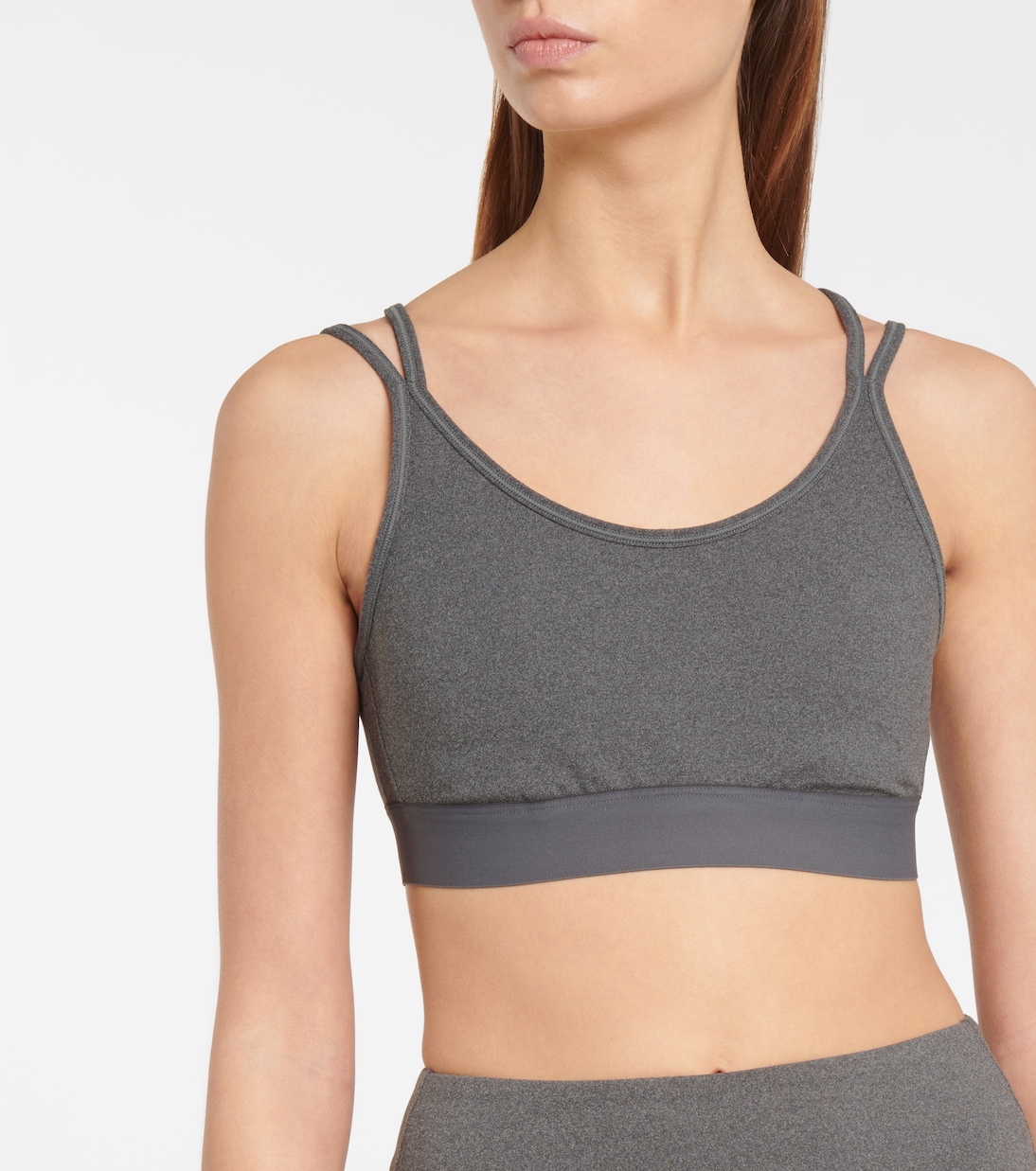 Stretch-jersey sports bra | Tory Sport