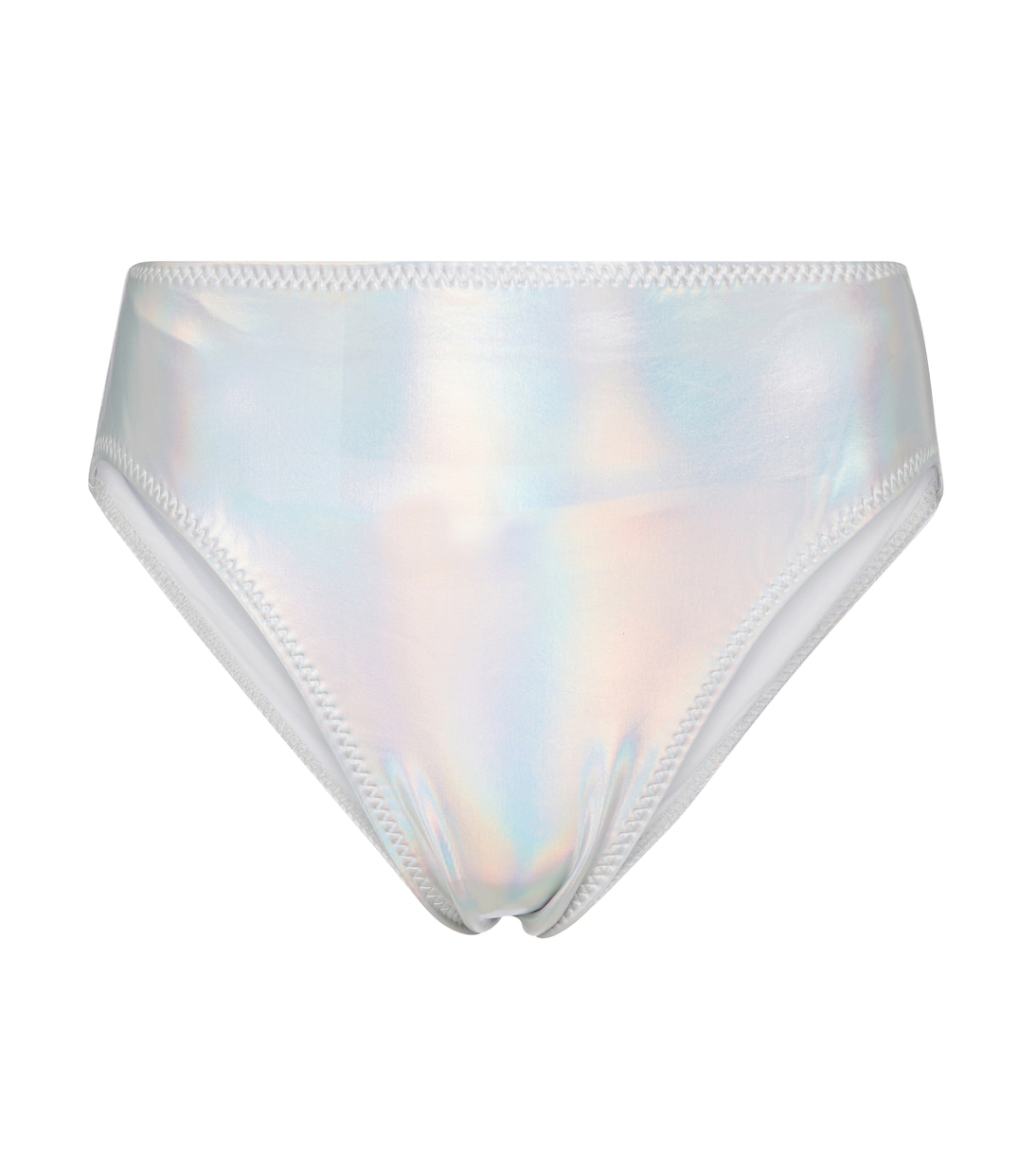 Slip bikini in lamé a vita alta | Norma Kamali