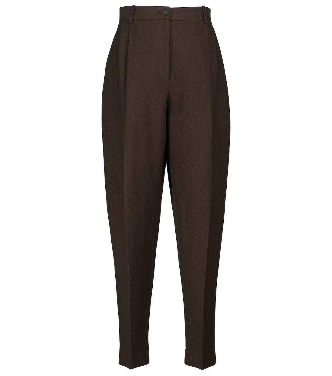 Malu linen-blend carrot pants | The Row