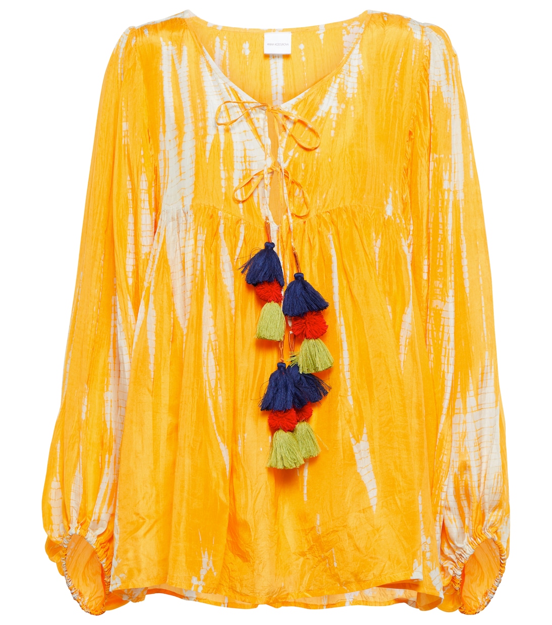 Top tie-dye in seta | Anna Kosturova