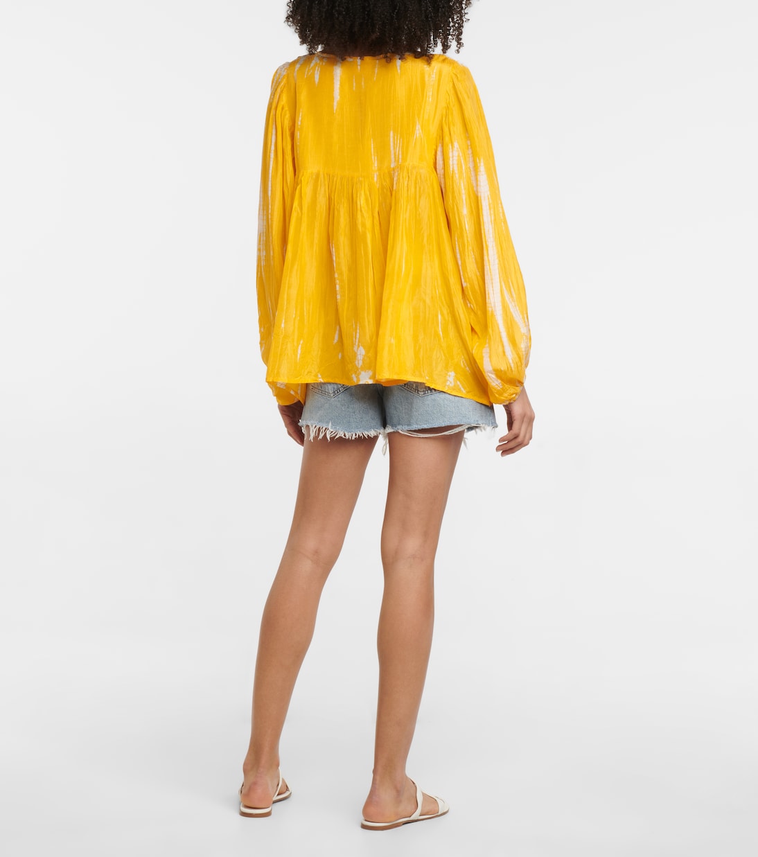 Top tie-dye in seta | Anna Kosturova