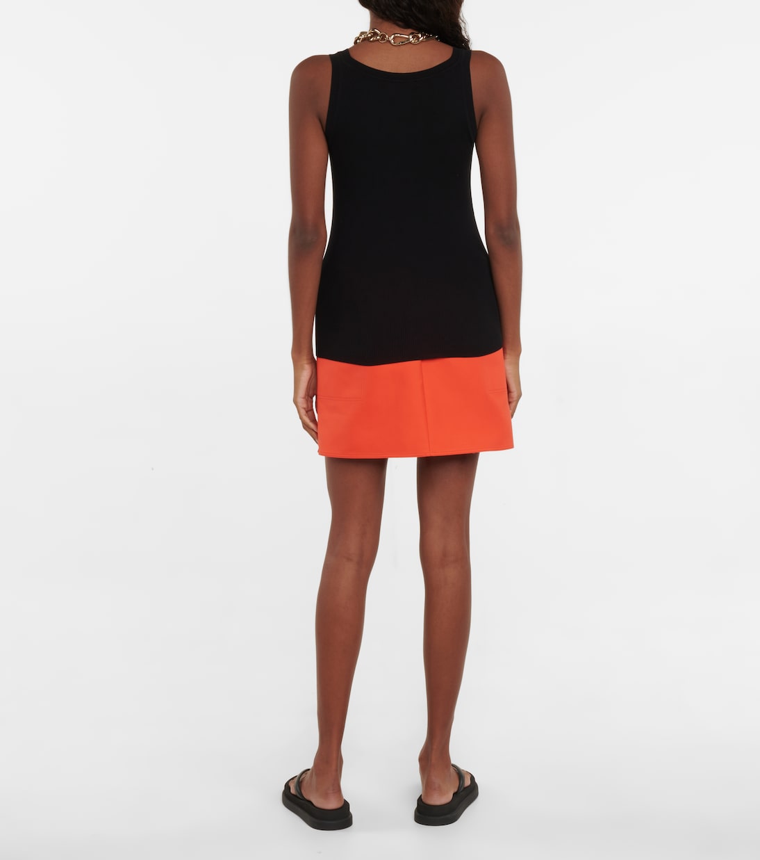 Cento cotton crêpe tank top | Max Mara