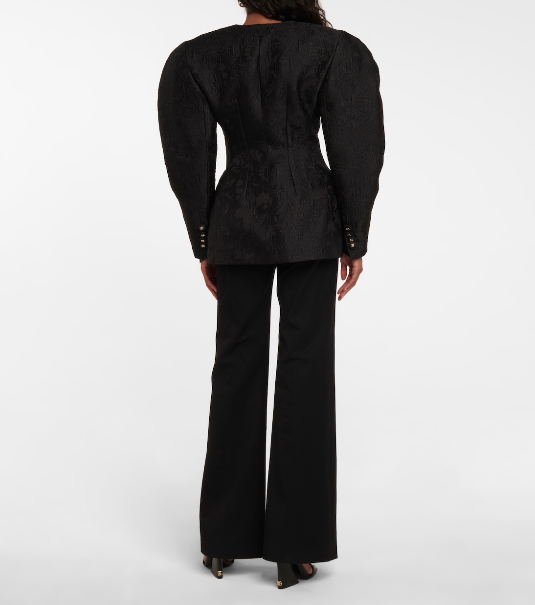 Jacquard cotton and silk jacket | Dolce&Gabbana