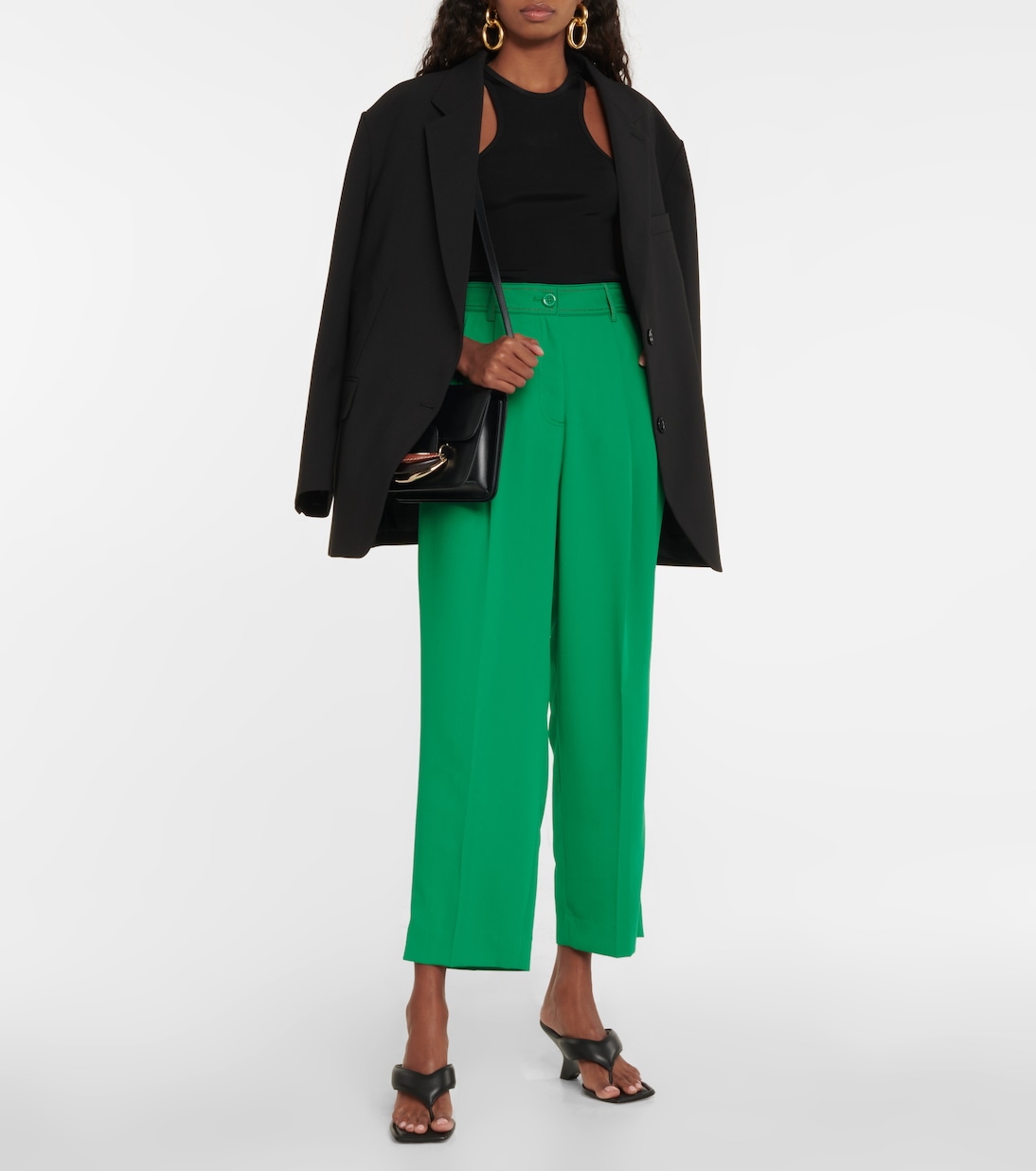 High-rise tapered pants | See By Chloé