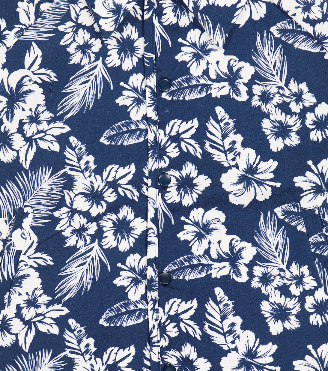 Camisa Hibiscus de sarga de algodón | The New Society