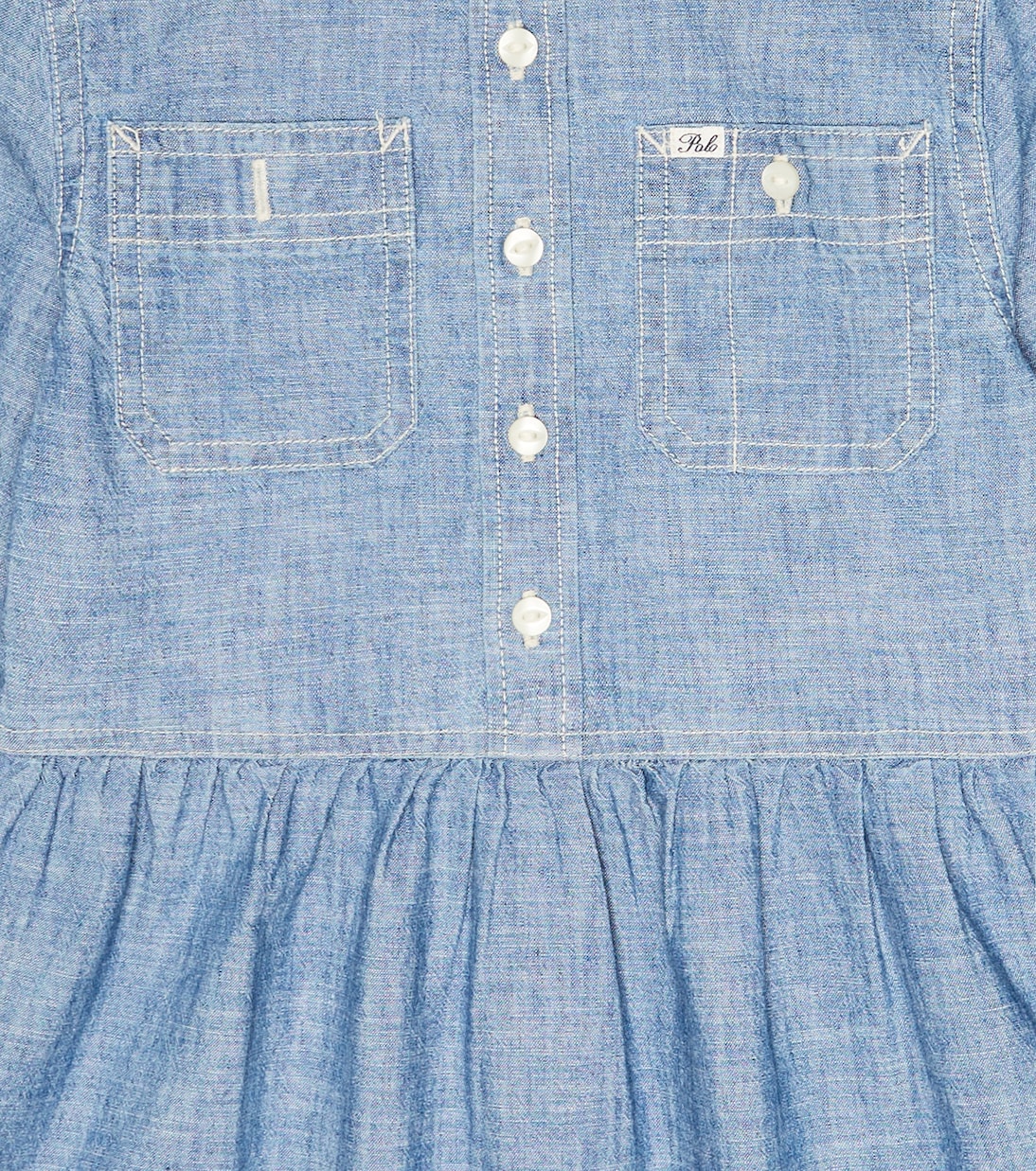 Robe chemise en coton | Polo Ralph Lauren Kids