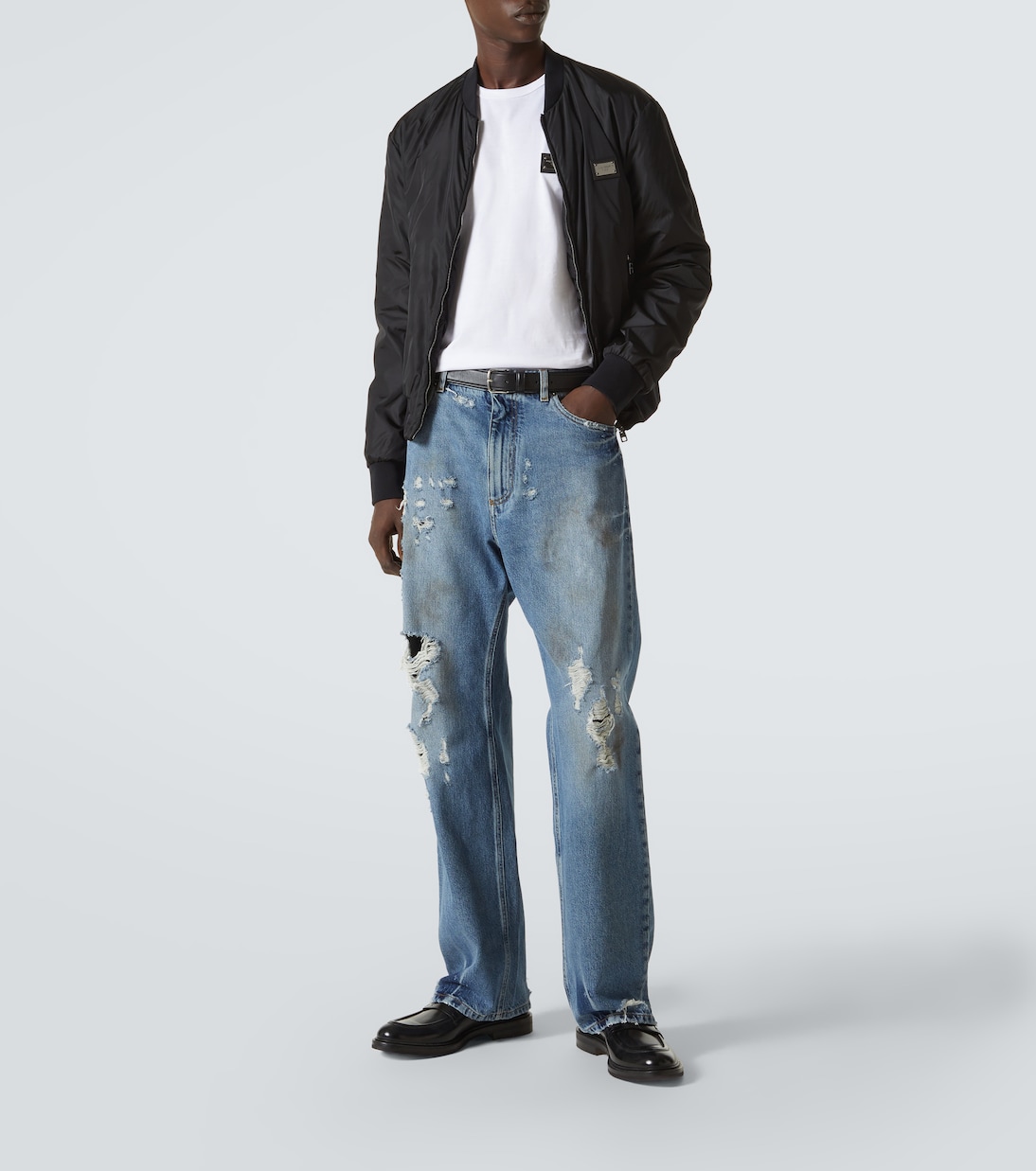 T-shirt en coton à logo | Dolce&Gabbana