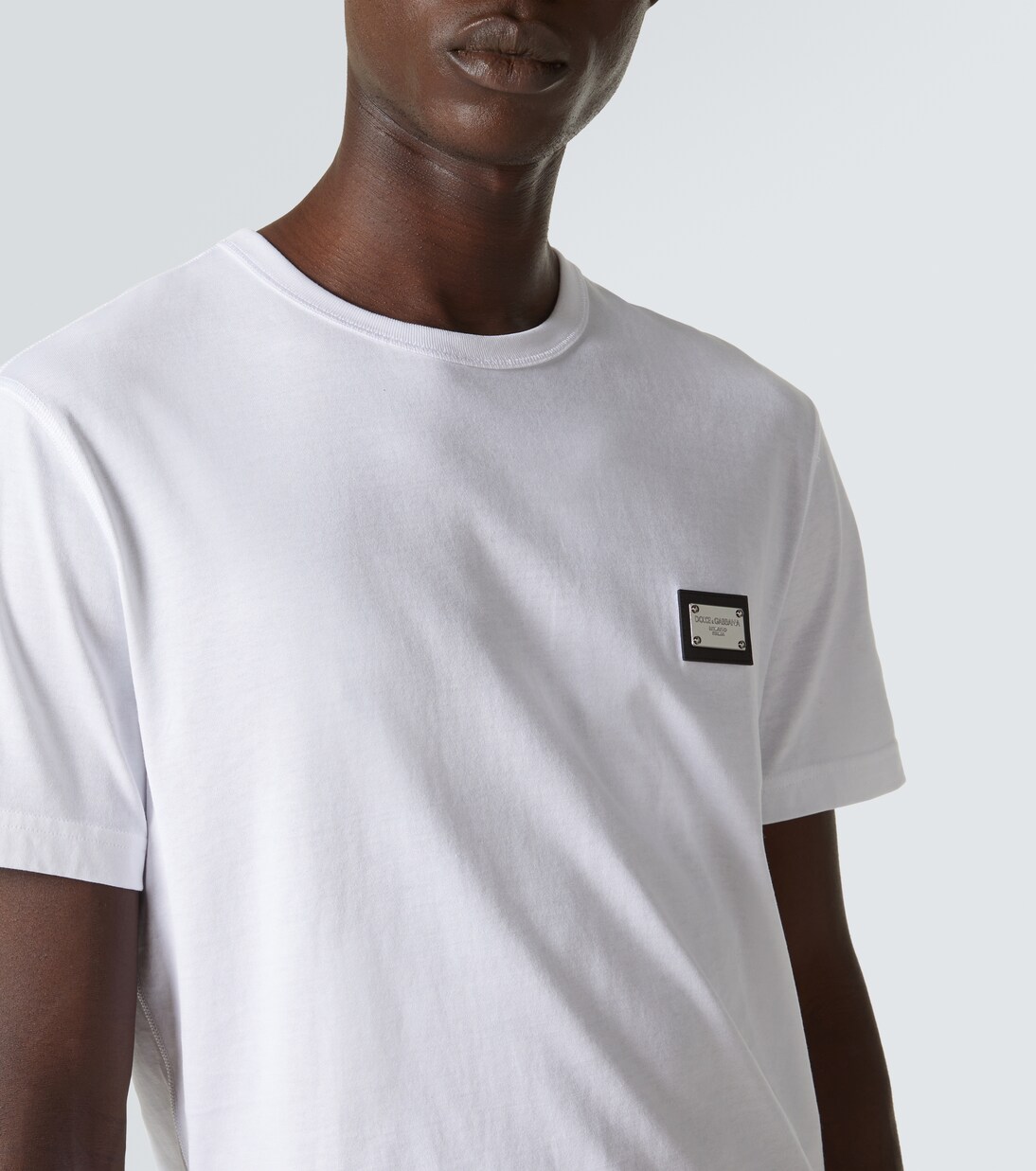 T-shirt en coton à logo | Dolce&Gabbana